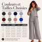 Set composto da camicia a maniche lunghe e pantaloni larghi da donna