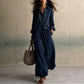 Set composto da camicia a maniche lunghe e pantaloni larghi da donna