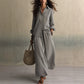 Set composto da camicia a maniche lunghe e pantaloni larghi da donna