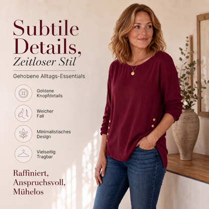 ✨🛍️Nuovo arrivo – Top in lino dalla vestibilità ampia – Comfort leggero e stile classico per le giornate più rilassate 🍃