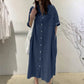🔥 Il bestseller è tornato! 👗 SALDI ESTIVI – SCONTO DEL 70%! Abito in denim Tencel da donna – Morbido, slanciato e comodo ✨