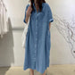 🔥 Il bestseller è tornato! 👗 SALDI ESTIVI – SCONTO DEL 70%! Abito in denim Tencel da donna – Morbido, slanciato e comodo ✨