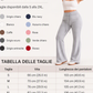 Pantaloni a vita alta da donna in stile a zampa d'elefante