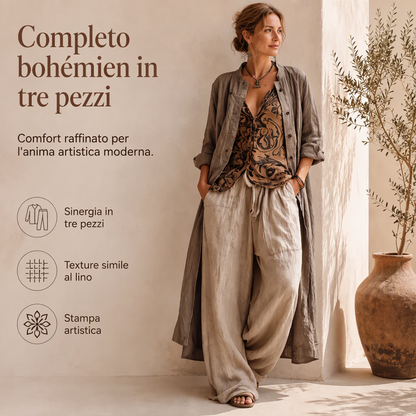 👗 Stile disinvolto – Set da 3 pezzi da donna – Armonia in ogni look | Facile da abbinare, comodo e perfetto per ogni occasione – Ora -50%! Spedizione gratuita