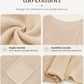 Top da donna casual e comodo, in maglia, con scollo rotondo