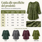 Camicetta da donna taglie forti con motivo cachemire