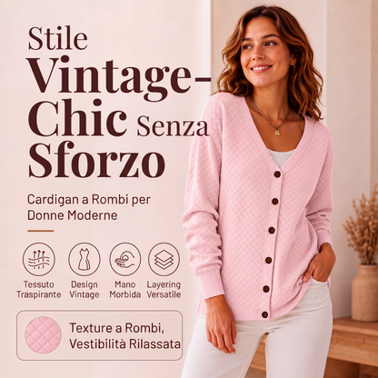 Legere giacca da donna trapuntata con pattina di bottoni