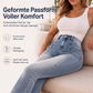Jeans skinny da donna a vita alta snellenti