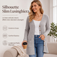 🌸 Novità autunno 2026 ✨ Cardigan di maglia mezzalungo con tasche