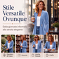 🔥 Di tendenza adesso – Giacca di velluto doppiopetto – casual e versatile 💫