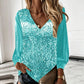 💎 Offerta esclusiva 👚 Top da donna con scollo a V e paillettes – Aspetto glamour ed elegante