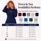 🌙 L'offerta scade a mezzanotte, non perdertela o dovrai aspettare un anno intero! Completo due pezzi da donna in maglia a coste