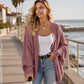 Cardigan da donna a taglio comodo con design a maniche a pipistrello
