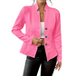 Blazer da donna testurizzato con bottoni