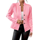 Blazer da donna testurizzato con bottoni