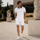 🛍️ Sconto del 50% – Set casual da uomo in 2 pezzi – outfit estivo comodo, traspirante e versatile per l'uso quotidiano e il tempo libero ☀️
