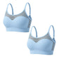 Reggiseno sportivo push-up da donna in rete a trama cava