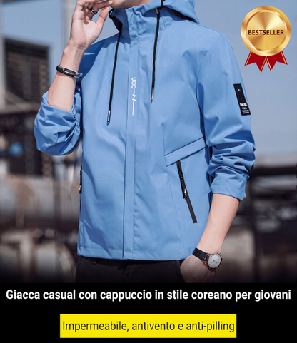 🔥 SCONTO DEL 50% 🧥 Giacca outdoor da uomo – Impermeabile e antivento