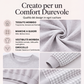 Top da donna oversize con scollo rotondo e motivo patchwork a quadri