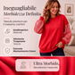 Top da donna oversize con scollo rotondo e motivo patchwork a quadri