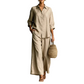 Completo donna: camicia casual e pantaloni a gamba larga fluidi