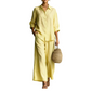 Completo donna: camicia casual e pantaloni a gamba larga fluidi