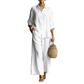 Completo donna: camicia casual e pantaloni a gamba larga fluidi