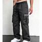 👖 SCONTO DEL 53%! 🏕️ Pantaloni cargo da uomo con vestibilità comoda – confortevoli, versatili e dotati di molte tasche – ideali per l'uso quotidiano, le attività all'aperto e il tempo libero ✨