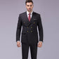 Completo da uomo 2 pezzi: giacca slim fit e pantaloni