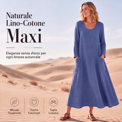 📢📢Sconto del 50%!!!🎉✨ Il tormentone estivo 2026 – pazzesco! Abito da donna a maniche lunghe in tinta unita