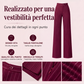 💨 Chi esita, paga di più – non è uno scherzo! Pantaloni a palazzo a righe a vita alta da donna
