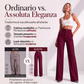 💨 Chi esita, paga di più – non è uno scherzo! Pantaloni a palazzo a righe a vita alta da donna