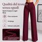 💨 Chi esita, paga di più – non è uno scherzo! Pantaloni a palazzo a righe a vita alta da donna