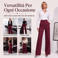 💨 Chi esita, paga di più – non è uno scherzo! Pantaloni a palazzo a righe a vita alta da donna