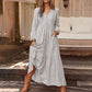 Abiti da donna casual versatili con scollo a V e taglio comodo