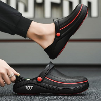 Scarpe da Lavoro Impermeabili & Antigrasso con Suola Ammortizzata