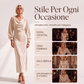 💎 Offerta esclusiva 👗 Abito da donna in velluto con scollo tondo – Look lussuoso, vestibilità elegante e comfort morbido sulla pelle ✨