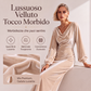💎 Offerta esclusiva 👗 Abito da donna in velluto con scollo tondo – Look lussuoso, vestibilità elegante e comfort morbido sulla pelle ✨