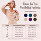 💎 Offerta esclusiva 👗 Abito da donna in velluto con scollo tondo – Look lussuoso, vestibilità elegante e comfort morbido sulla pelle ✨