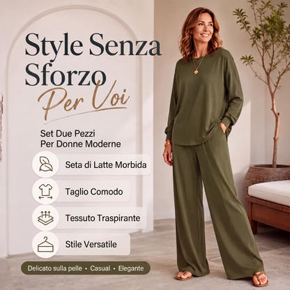 Completo da donna due pezzi chic ed elegante