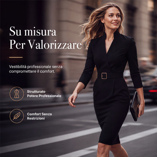Abito chic con vita definita