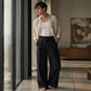 📢📢Sconto del 50%!!!🎉✨Pantaloni da uomo dal taglio dritto e che non si sgualciscono