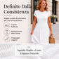 Abito da donna elegante in maglia a coste spazzolato