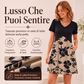 Abito da donna midi con scollo a V e maniche corte