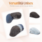 Cappello da newsboy in denim unisex