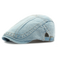 Cappello da newsboy in denim unisex