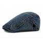 Cappello da newsboy in denim unisex