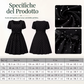 Abito a pois da donna taglie forti