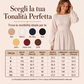 Abito lungo da donna a righe con vita elastica