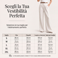 Pantaloni da tailleur a vita alta e gamba larga da donna
